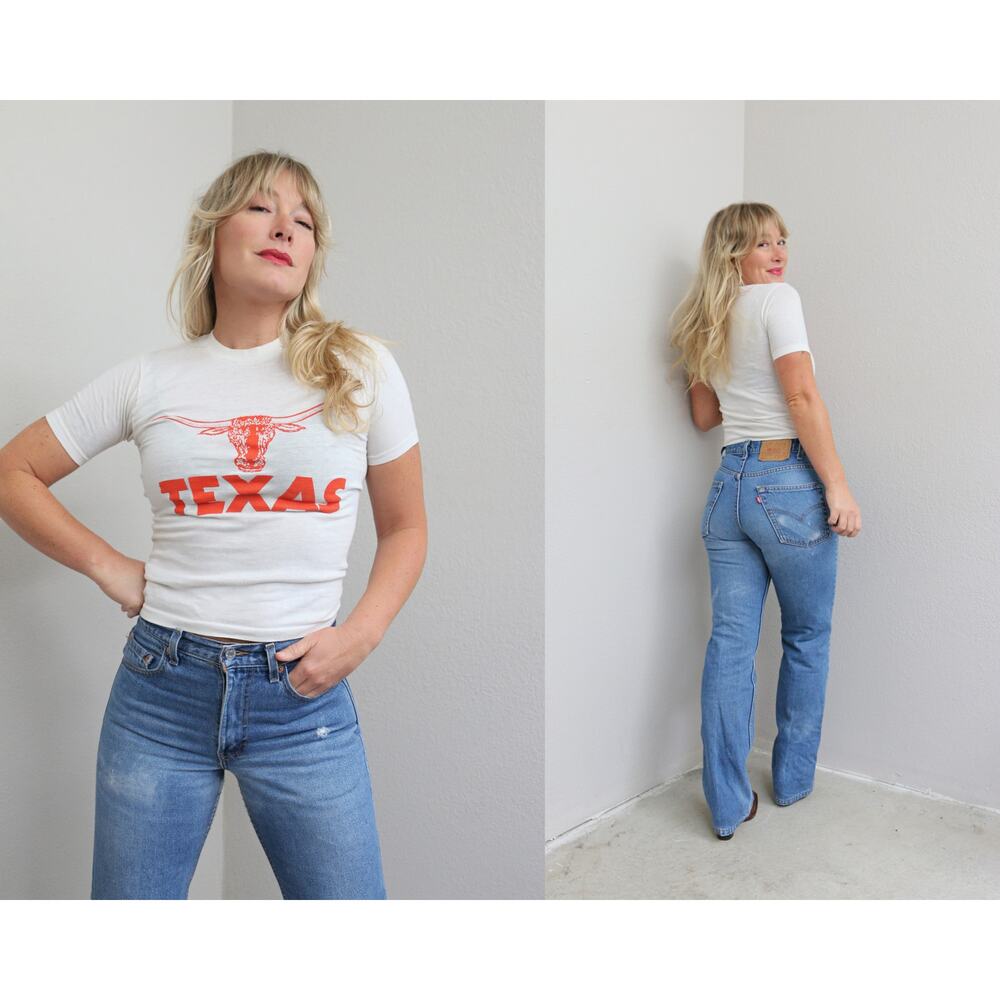 1990's Vintage Levi's Bootcut 517 Western Jeans ~ Women's XS SM ~ 28" 29" Waist